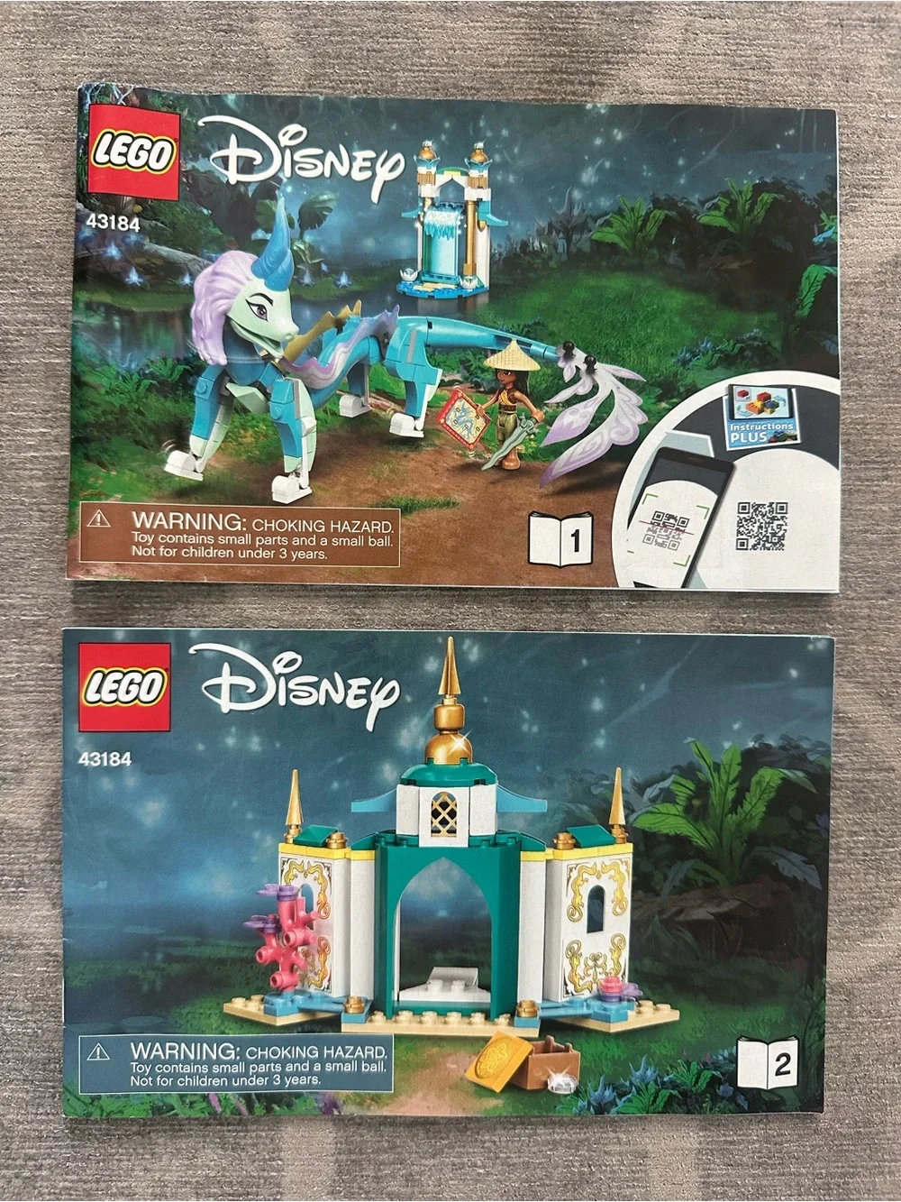 LEGO Disney Raya & Sisu Dragon (43184) building set